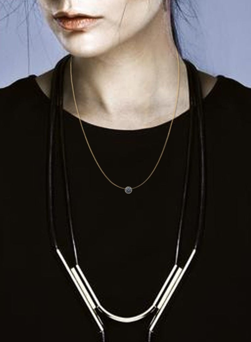 AIWANTO Alissa Long Chain Fashion Necklace  - Image 4