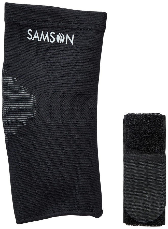 SAMSON Tennis Elbow Brace with Silicone Pad, Pain Relief, Sports Compression (Medium) - Image 1