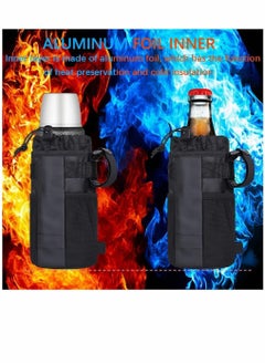 Y&D Bike Cup Holder Bicycle Water Bottle Handlebar Drink with Mesh Pockets Phone Bag Professional Cycling Accessories  - Image 5