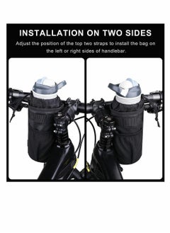 Y&D Bike Cup Holder Bicycle Water Bottle Handlebar Drink with Mesh Pockets Phone Bag Professional Cycling Accessories  - Image 4