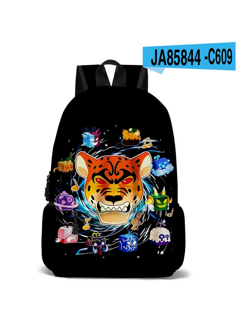 Blox Cartoon Backpack Student School Bag 
