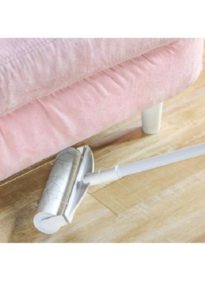 MOLTO - Telescopic Long Handle Lint Removal Roller with Spare Head Liner Dust Collector Roller with Spare Head Box - Image 1