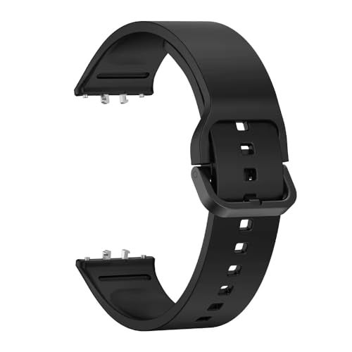 Valente Silicone Watch Bands for Galaxy Fit 3 (Black) - Image 1