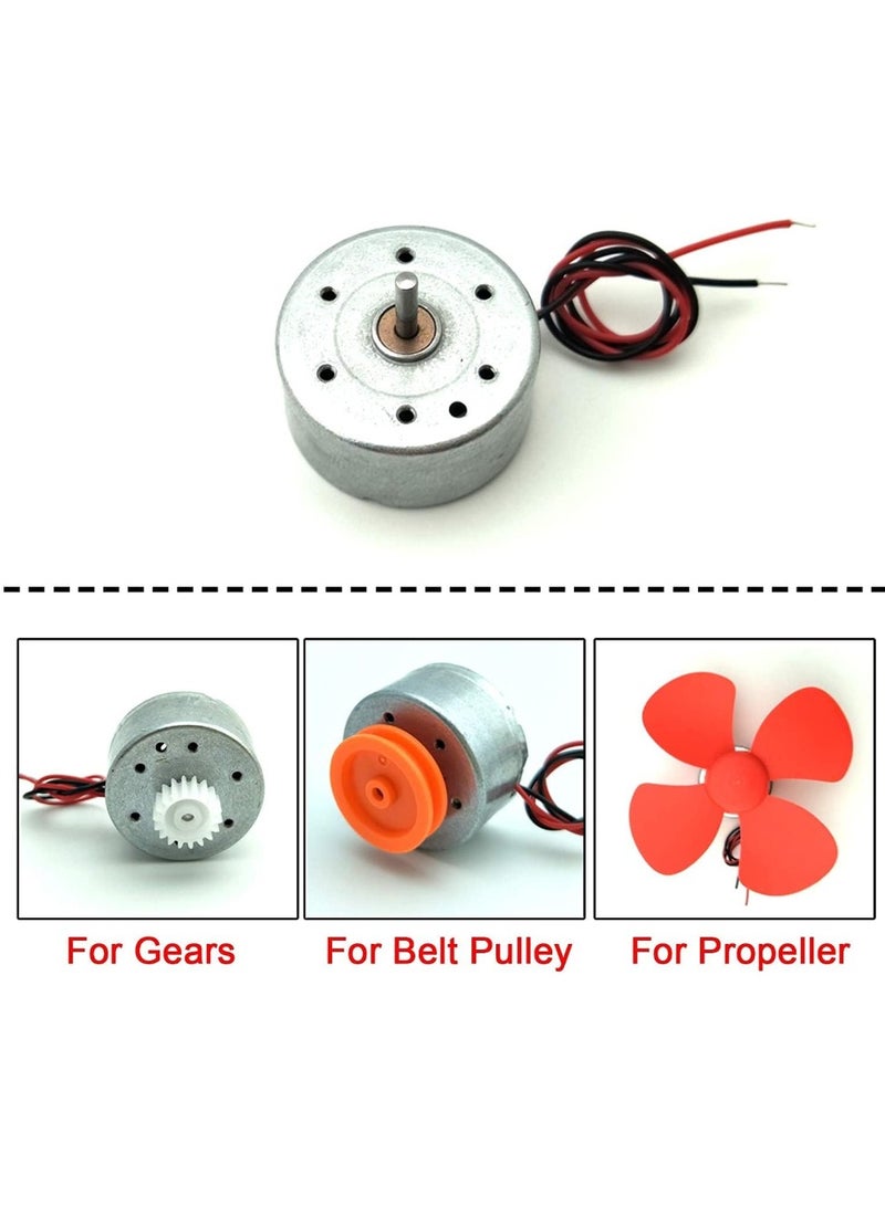 Mini Generator Motors 3V-6V DC Motor Electric Motor for DIY Toys Wind Turbine Hand Cranked - Image 4