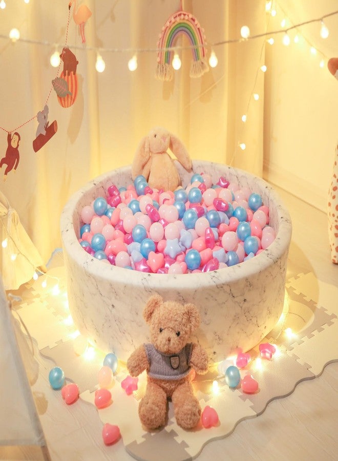 STARBOLO Star Ball Pit Balls for Kids - Mixed Star Balls Crush Proof Play Plastic Balls for Ball Pit Soft Plastic Pool Balls for Kids Birthday Party Phthalate Free BPA Free Non-Toxic Indoor Outdoor. - Image 5