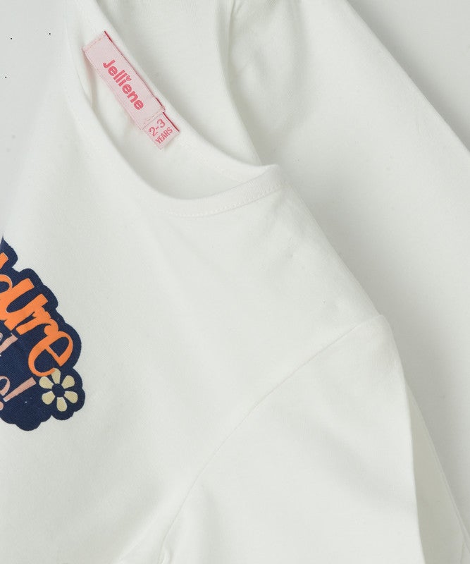 JELLIENE GIRLS TOP MAKE YOUR LITTLE ONE LOOK EXTRA ADORABLE WITH THIS GRAPHIC - Image 4