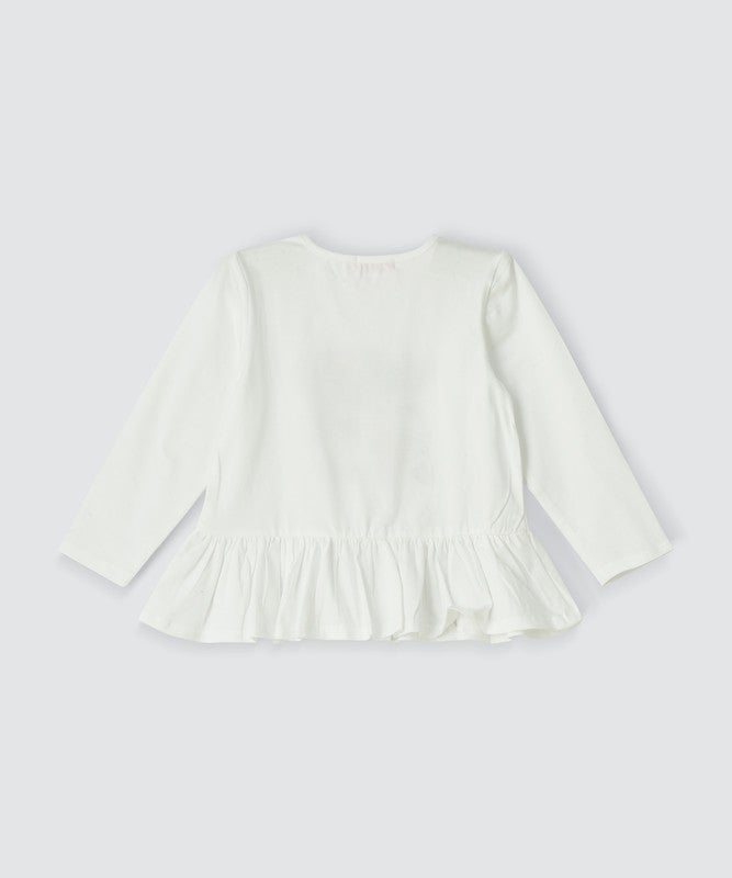 JELLIENE GIRLS TOP MAKE YOUR LITTLE ONE LOOK EXTRA ADORABLE WITH THIS GRAPHIC - Image 2