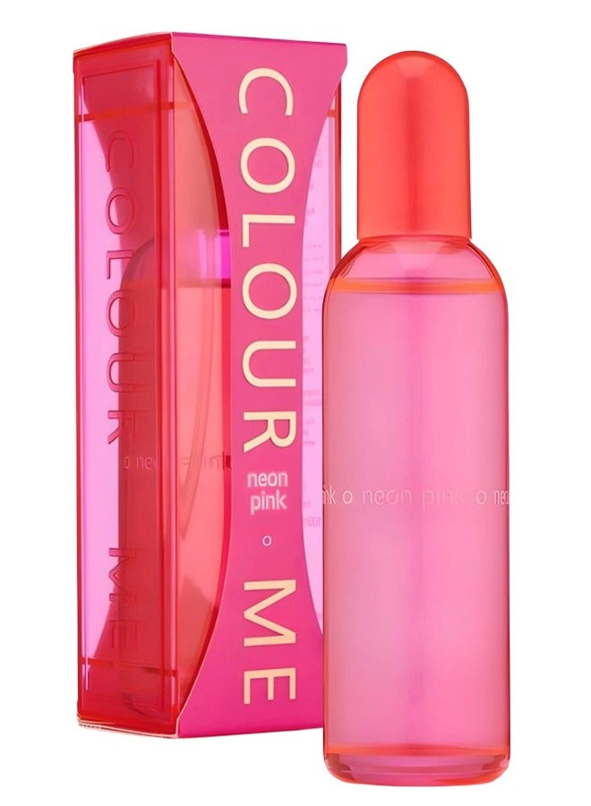 ميلتون لويد 4 قطع عطر كلر مي نيون بينك للنساء 100 مل - Image 2