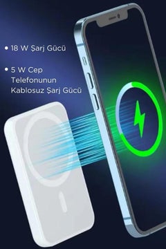 Bakeey Magsafe Battery Pack Powerbank Iphone Compatible Wireless Magsafe Charger Charger Powerbank  - Image 5