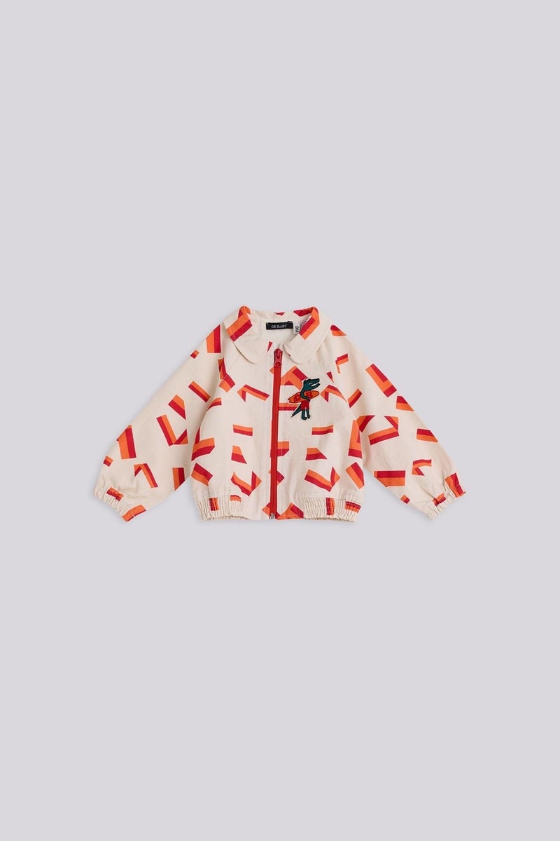GB Baby Bg Store Baby Boy Patterned Tracksuit Top  - Image 1