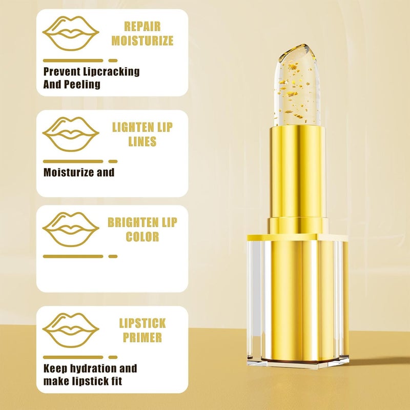 3Pcs Advanced Formulas Lipsticks with Heat Activated Change Retention Silky Feel for Dry Lips Color Changing Lip Balm - Image 5