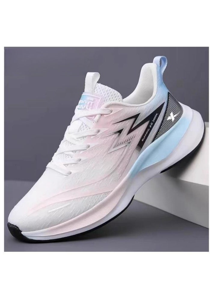 XTEP - Men's Mesh Ultra Light Carbon Plate Shock-Absorbing Racing Running Shoes - Image 1
