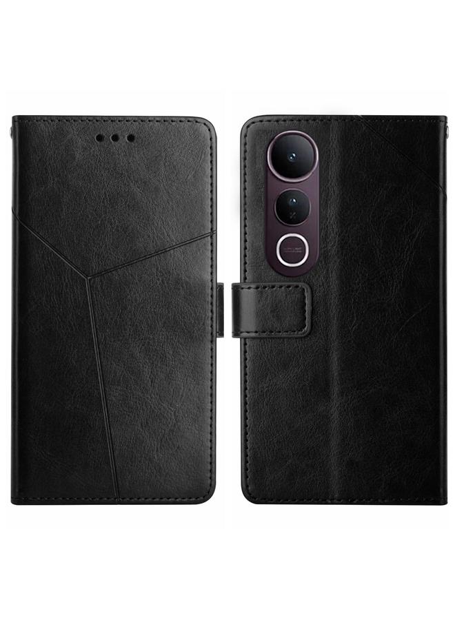The Bros Case For vivo V50 Lite 5G HT01 Y-shaped Pattern Flip Leather Phone Case