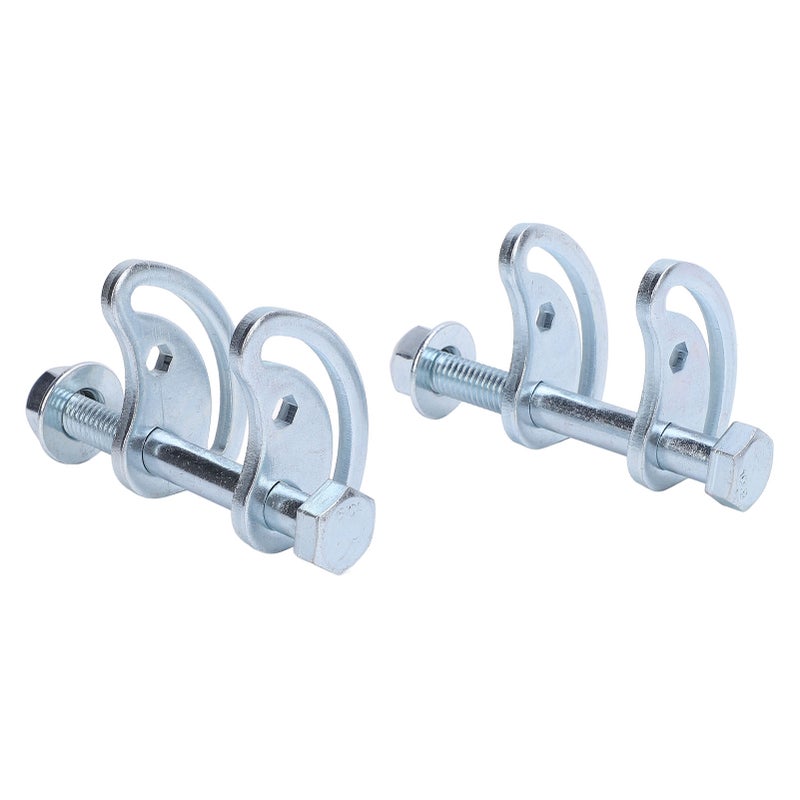2PCS Upper Control Arm Camber Kit Iron ±1.5 Degree Camber Bolt Adjusting Kit Replacement for XL 1500 2500 Silver - Image 5