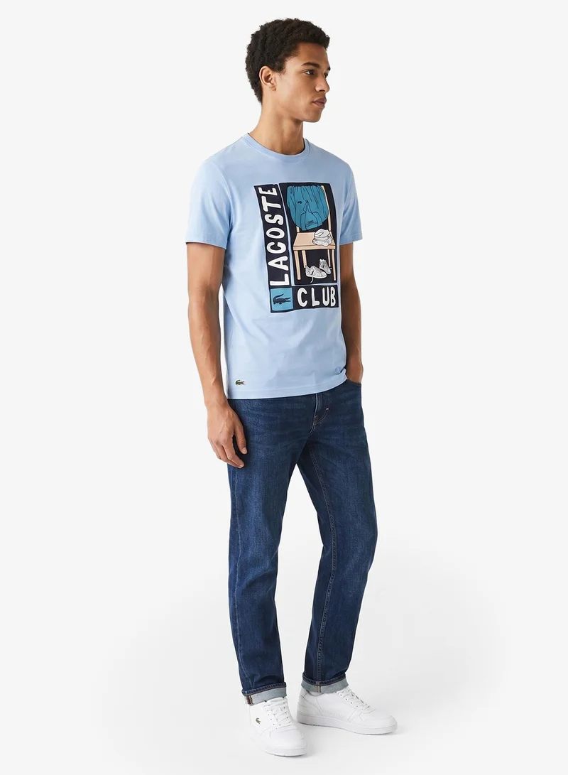 لاكوست Regular Fit Turtle Neck T-Shirt