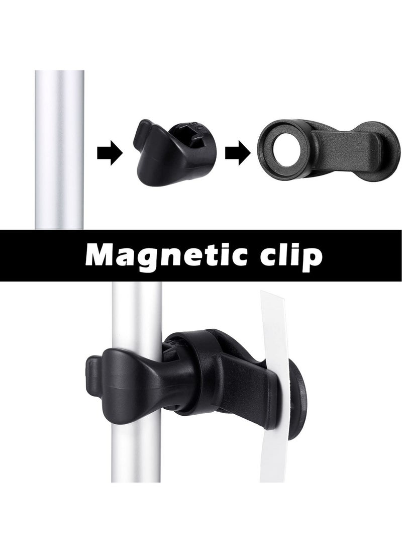 Excefore 3Pcs Water Tube Clips Automatic Reset Universal Water Bladder Hose Clip Removable Hydration Pack Clamp Magnetic Hose Holder for Outdoor Cycling Running  - Image 5