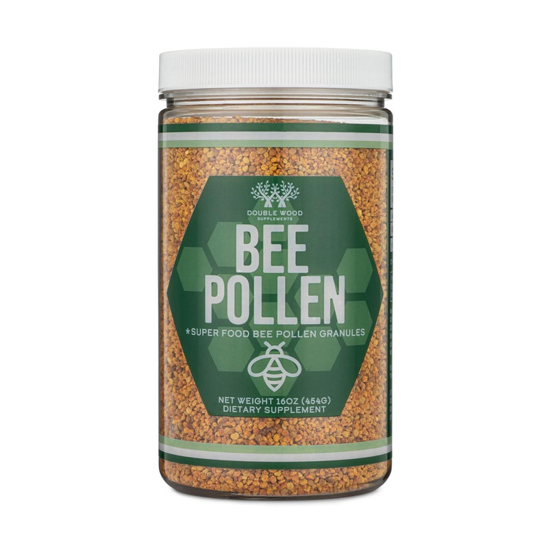 Double Wood Supplements Bee Pollen Supplement - 1lb (16 OZ) of Raw Bee Pollen Granules (151 Servings of 3 Grams Each with Scoop) Superfood High in Vitamins, Minerals, and Protein by Double Wood - Image 5