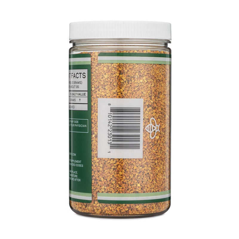 Double Wood Supplements Bee Pollen Supplement - 1lb (16 OZ) of Raw Bee Pollen Granules (151 Servings of 3 Grams Each with Scoop) Superfood High in Vitamins, Minerals, and Protein by Double Wood - Image 3