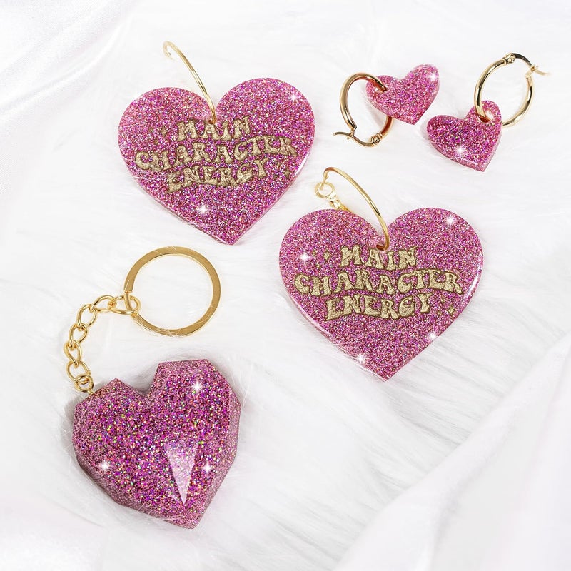 Hemway Pink Holographic Automotive Glitter Flake - Image 5