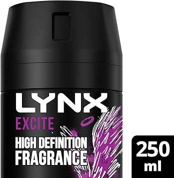 Lynx XXL Excite 48 hours of odourbusting zinc tech Aerosol Bodyspray deodorant 250ml Pack of 3 - Image 3