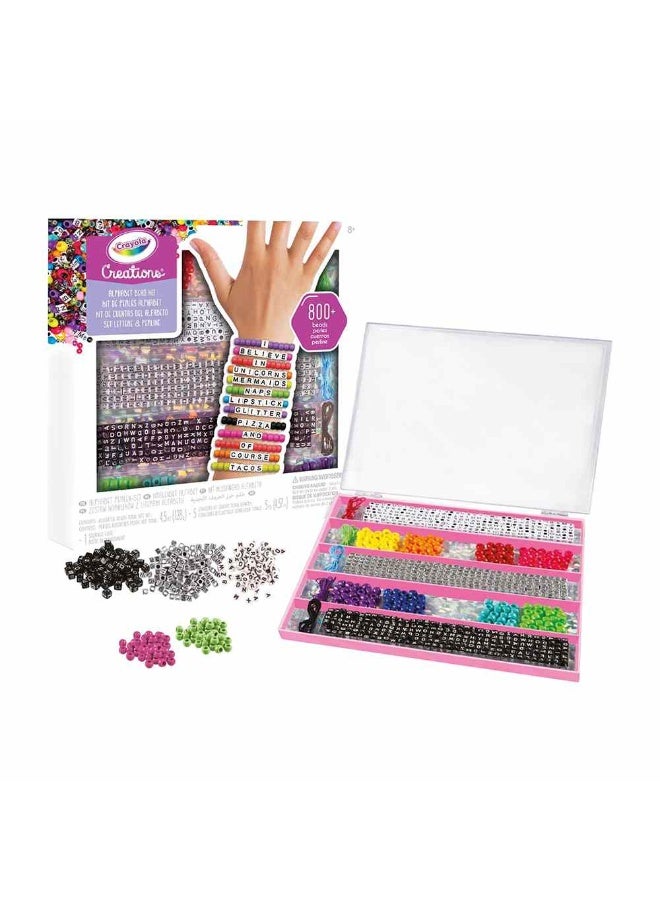 Crayola Creations Alphabet Bracelets Diy Kit - Image 1