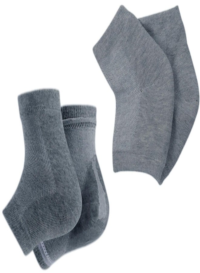 xiaopihou 4pack-Silicone Sports Sock for Kids with Heel Sensitivity from Severs Disease, Plantar Fasciitis, Heel Spurs，Kid's 2-7 Women's 4-8 - Image 1