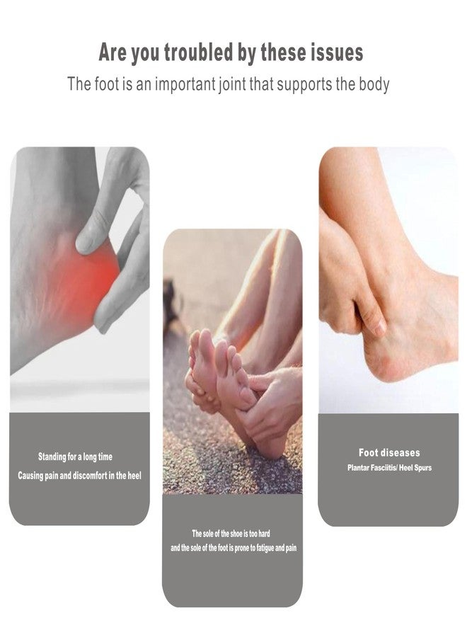 xiaopihou 4pack-Silicone Sports Sock for Kids with Heel Sensitivity from Severs Disease, Plantar Fasciitis, Heel Spurs，Kid's 2-7 Women's 4-8 - Image 4