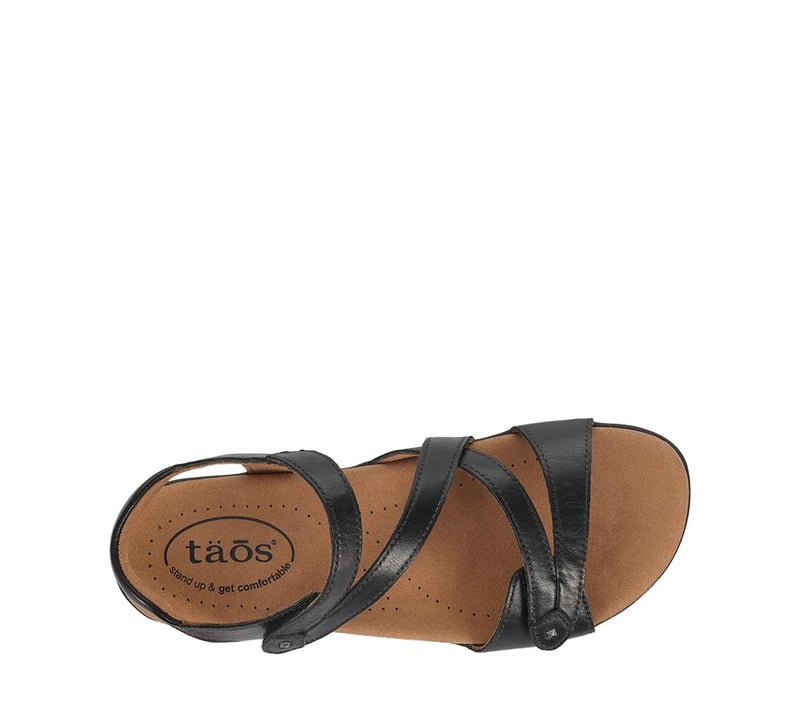 Taos Footwear Women's Big Time Black Sandal 8 (M) US - Image 5
