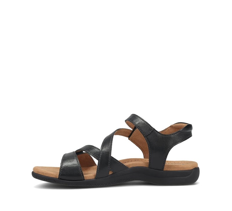 Taos Footwear Women's Big Time Black Sandal 8 (M) US - Image 2