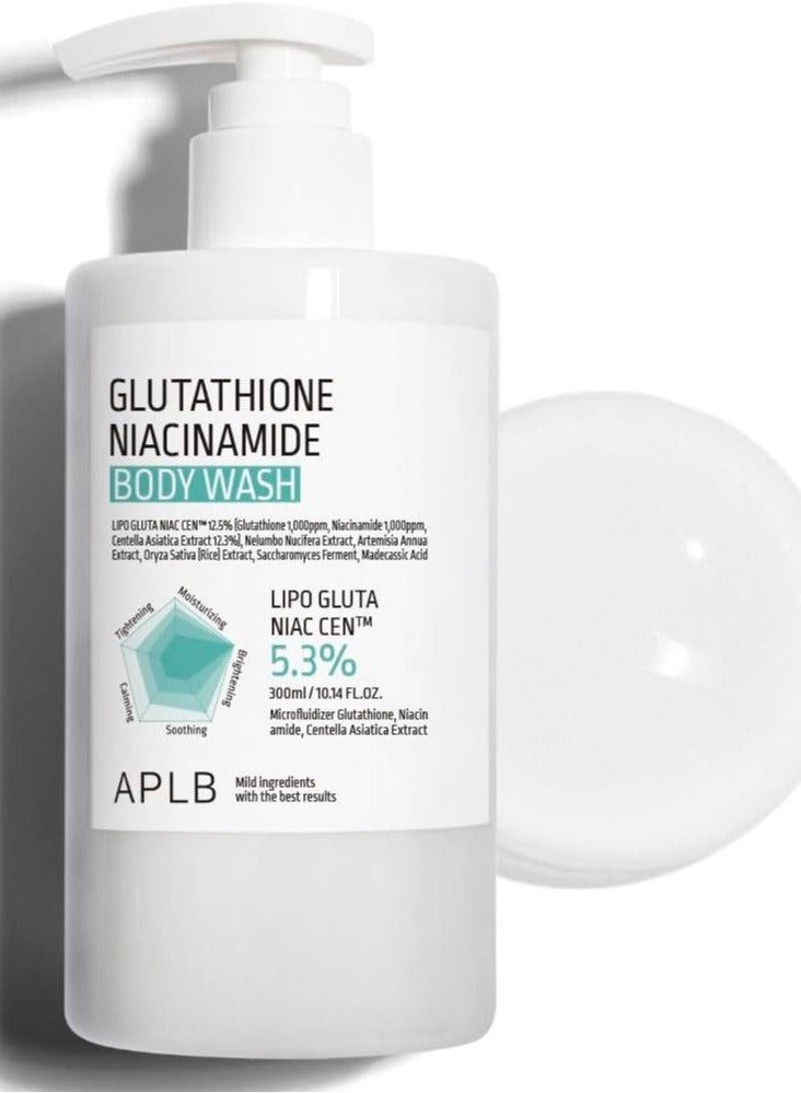 APLB GLUTATHIONE NIACINAMIDE BODY WASH |300 ml - Image 1