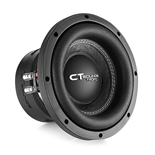CT Sounds TROPO-8-D4 8 Inch Car Subwoofer Dual 4 Ohm, 800 Watts Max - Image 1