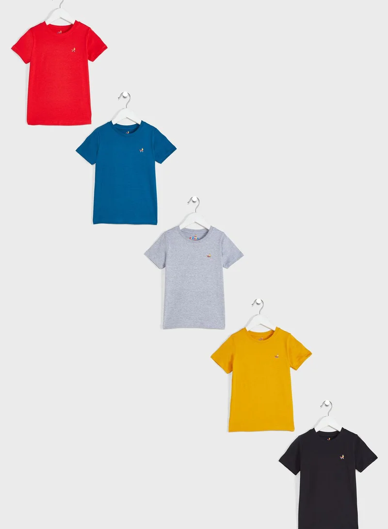 Pinata Logo Solid T-Shirts Pack Of 5