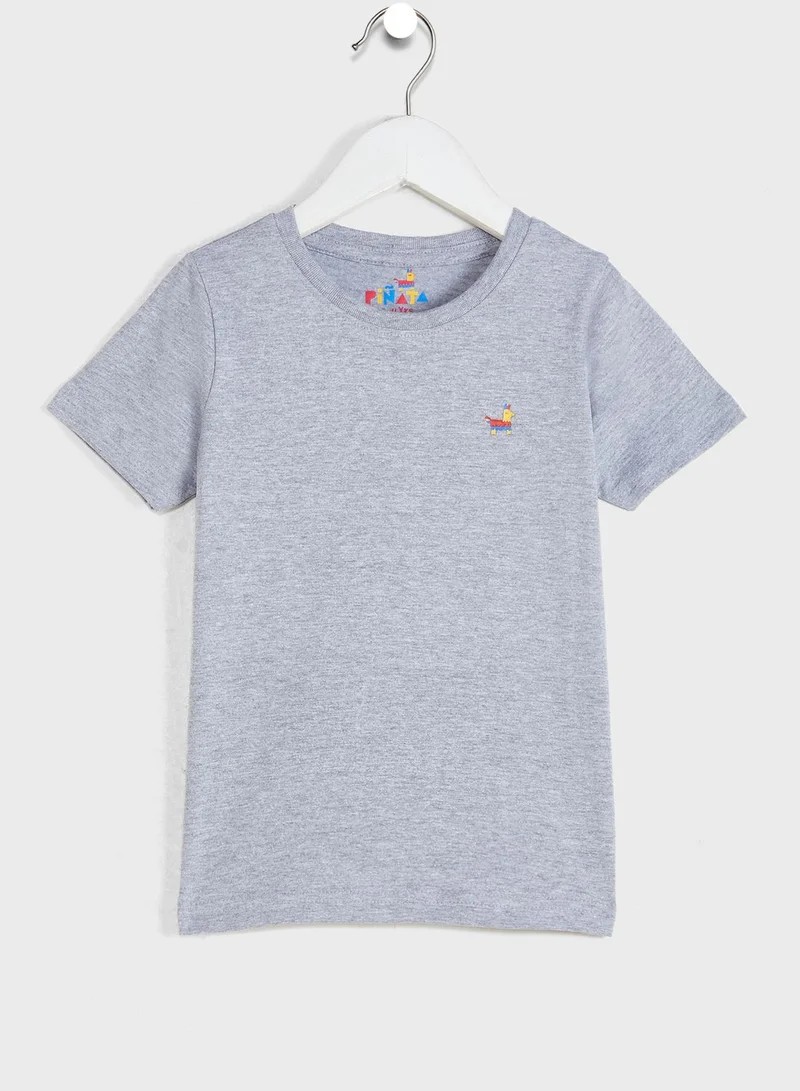 Pinata Logo Solid T-Shirts Pack Of 5