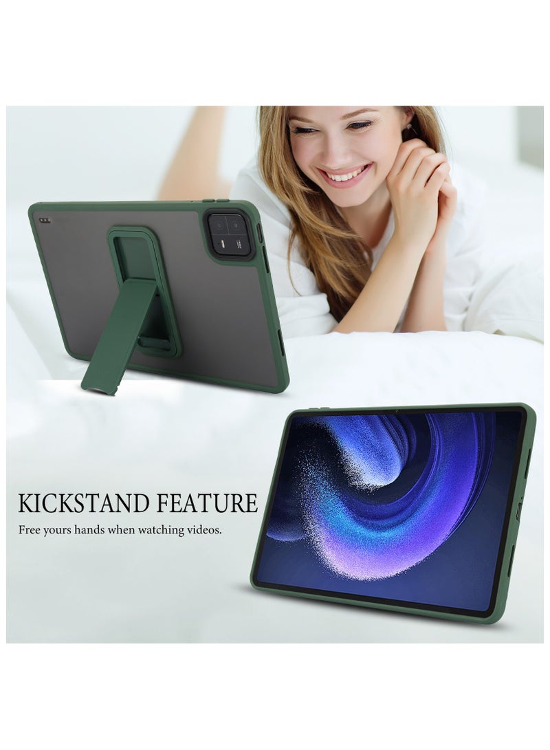 general Compatible with Xiaomi 7/7 Pro 11.2 (2024) Protective case, skin-feel protective sleeve Features an invisible stand and full-coverage scratch-resistant protection - Image 3