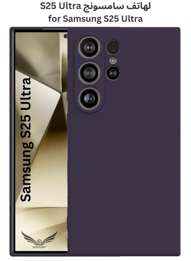 BORTONY Samsung S25 Ultra Case Liquid Soft Silicone Gel Rubber Galaxy S25 Ultra Cover Anti Scratch Shockprrof Protective Case for Samsung Galaxy S25 Ultra 6.8 Inch - Image 1
