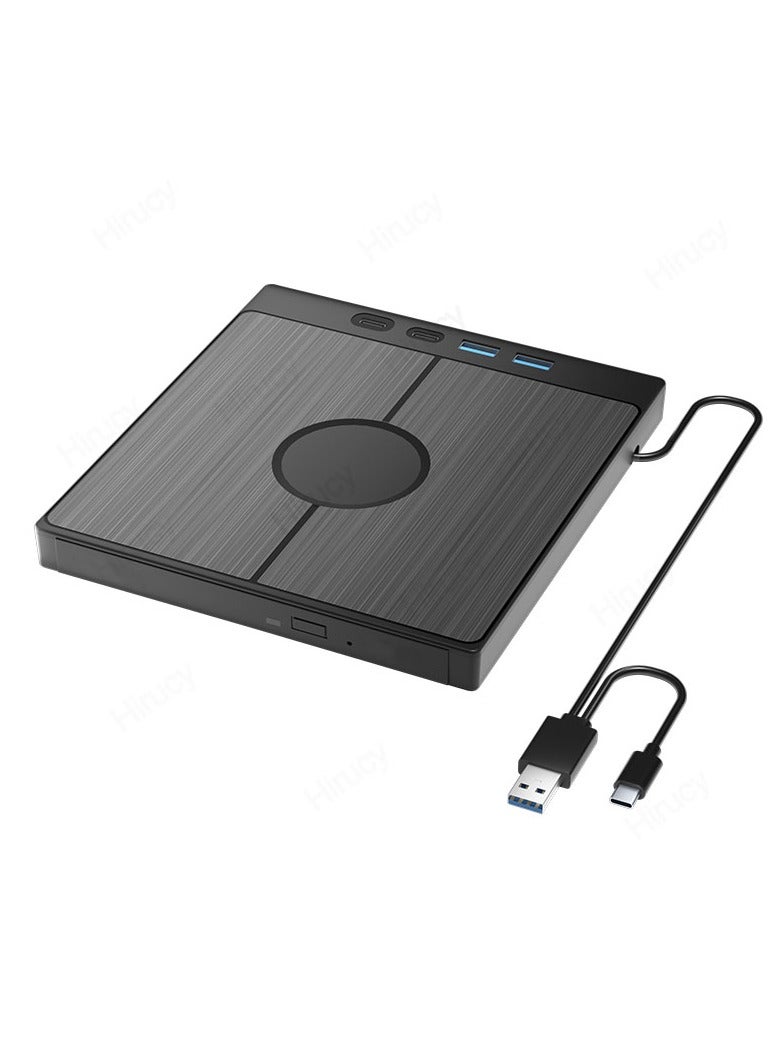 7-in-1 USB 3.0 Type C External CD DVD RW Optical Drive DVD Player Burner Reader Multi-Function Drive For Windows Mac PC Laptop - Image 1
