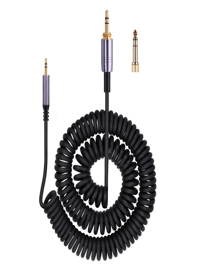 weishan Coiled Audio Cable Compatible with Bose QuietComfort Ultra QC45 / QC35 / QC25 / NC700 Headphones, 2.5mm to 3.5mm(1/8”) Extension Aux Cord 4ft to 14ft