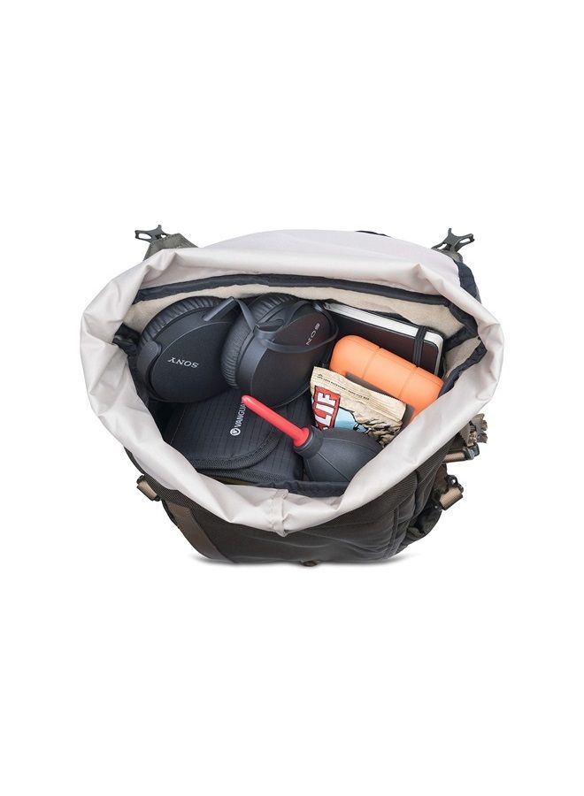 VANGUARD VEO GO42M KG Camera Backpack for Mirrorless/CSC Cameras - Khaki/Green - Image 2