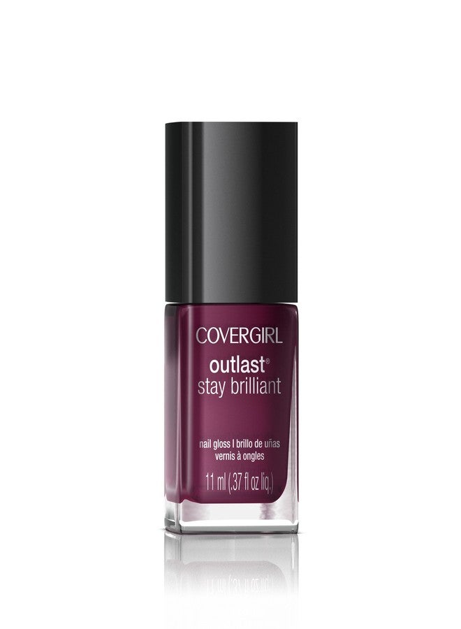 COVERGIRL Outlast Stay Brilliant Nail Gloss Leading Lady 90, 0.37 Fluid Ounce