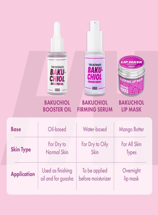Handmade Heroes 2% Bakuchiol Oil Lifting and Firming Oil for Guasha Neck, and Décolleté, All Natural Retinol Alternative For Radiant and Line Smoothing 0.75oz - Image 5