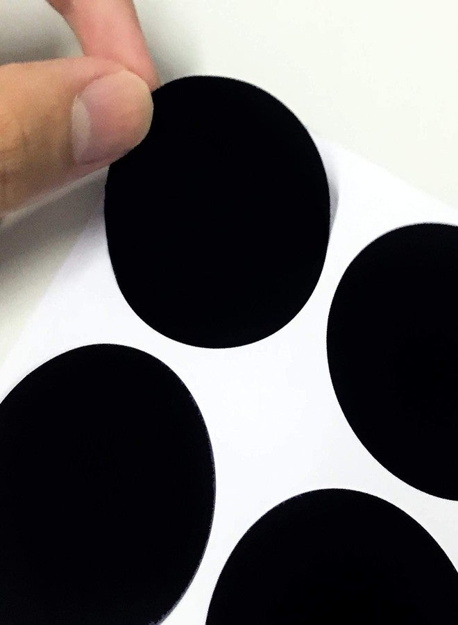 JURUOXIN 66 Pieces Round Chalkboard Best Chalk Stickers & Organizing Label Stickers with Pen for Jars,Wine, Pantry Storage and More (5cm x 5cm, Black) - Image 5