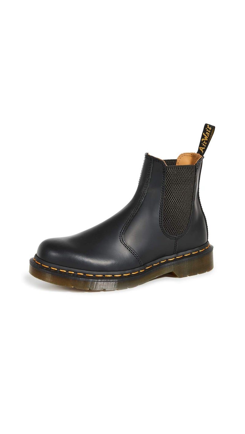Dr Martens Unisex 2976 YS Boots Black Smooth 11 US Women10 US Men