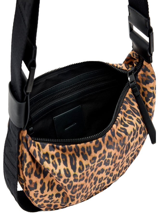 AllSaints Women's Half Moon Rec Xbody Carcle Leopard One Size - Image 3