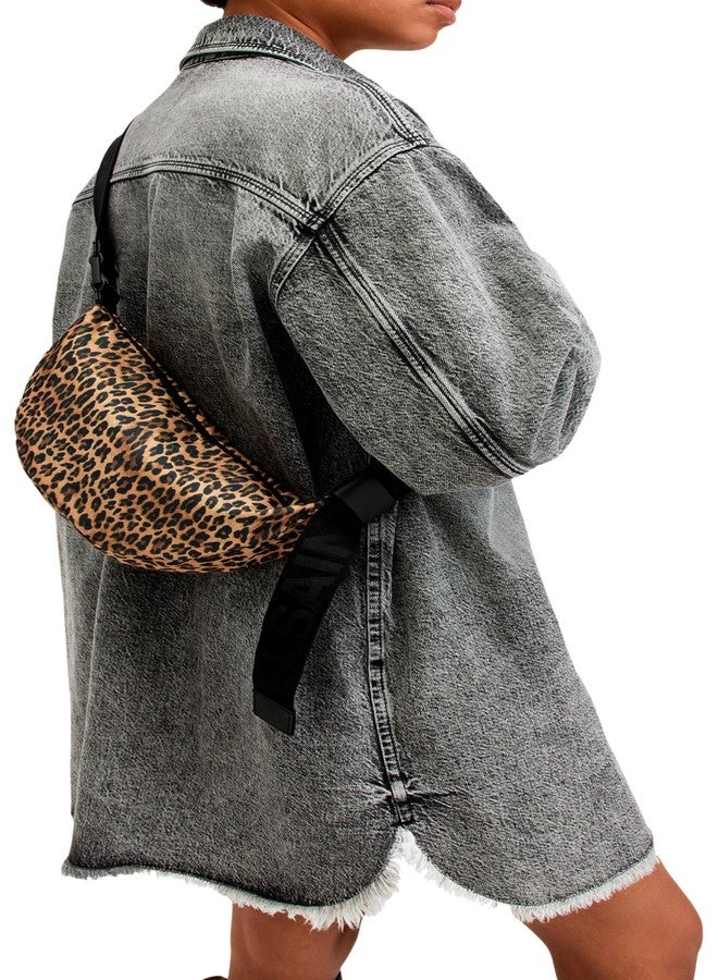 AllSaints Women's Half Moon Rec Xbody Carcle Leopard One Size - Image 2