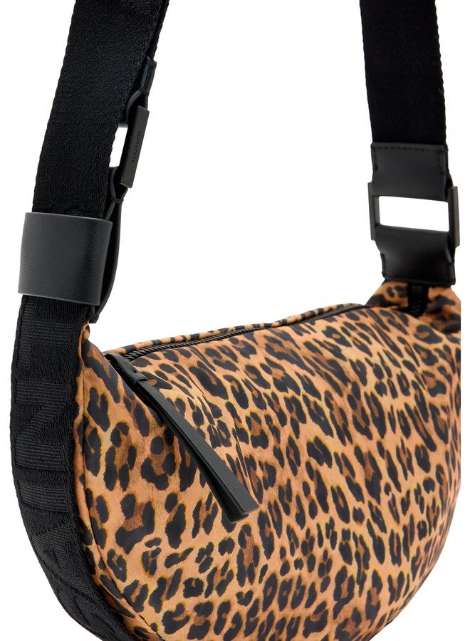 AllSaints Women's Half Moon Rec Xbody Carcle Leopard One Size - Image 5