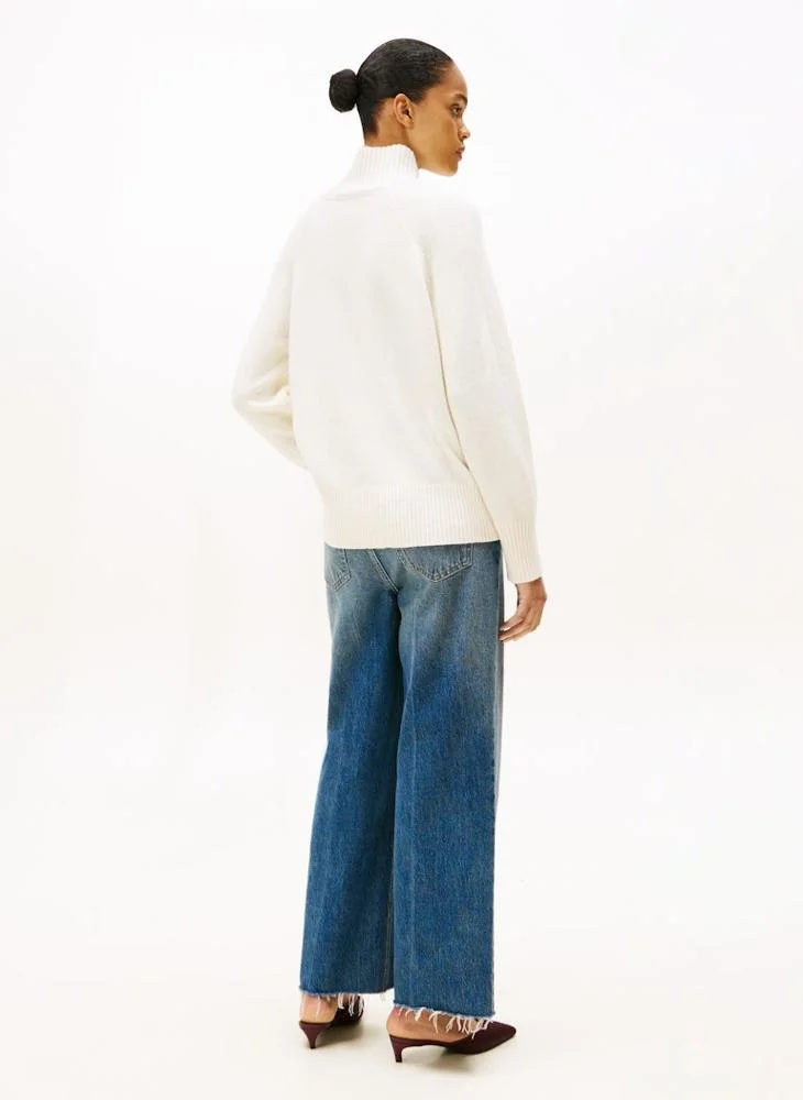 TOMMY HILFIGER Graphic High Neck Sweater