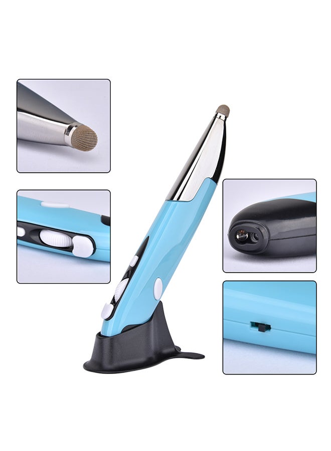 2.4Ghz USB Wireless Optical Pointing Pen Blue - Image 3
