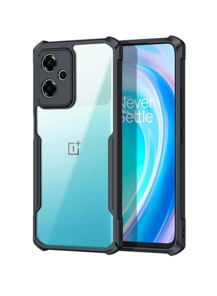 TEAM LUXURY OnePlus Nord CE 3 4G Mobile Phone Case Cover, Ultra-Thin Lightweight Cover Soft TPU Bumper + Acrylic Clear Back Case Cover - Image 1