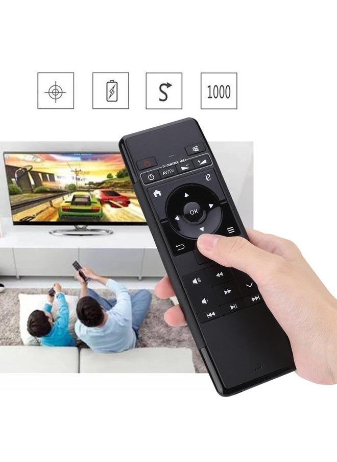 Thoraya - Mini Portable Wireless HCY-63 Flying Mouse Backlight Remote Control RF2.4G Wireless RF+Infrared - Image 1
