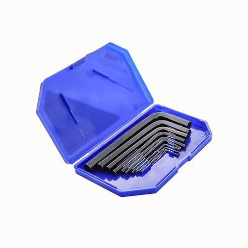 AGRICO TATA 9 Pcs Allen Key Set (Hex Key) | Hard Steel L-Wrench Set in Plastic Box | Sizes 1.5-10mm | Snug Fit Blunt Ends for Repair, Maintenance, Home DIY & Furniture Assembly | TAK001 - Image 2